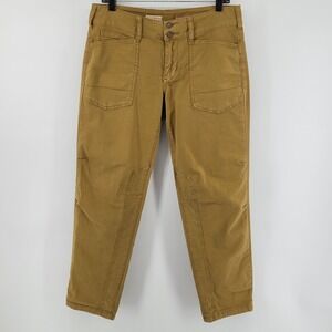 Pilcro The Wanderer Pants 28 Anthropologie Tan Chino Womens Utility Workwear